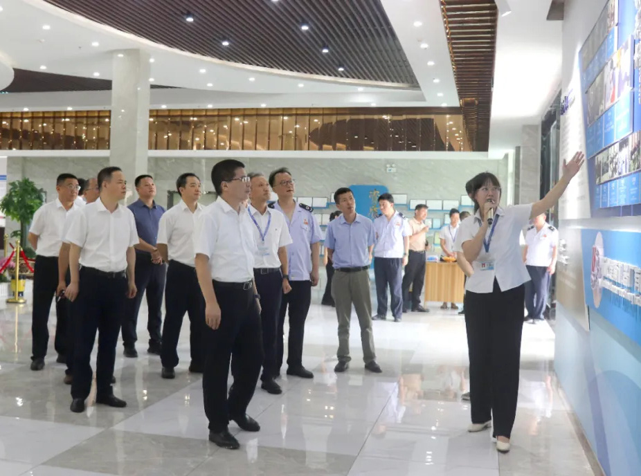 政企同心促發(fā)展 稅務(wù)護航助振興｜國家稅務(wù)總局湖南省稅務(wù)局黨委書記、局長曾光輝等領(lǐng)導(dǎo)蒞臨建南機器廠現(xiàn)場調(diào)研